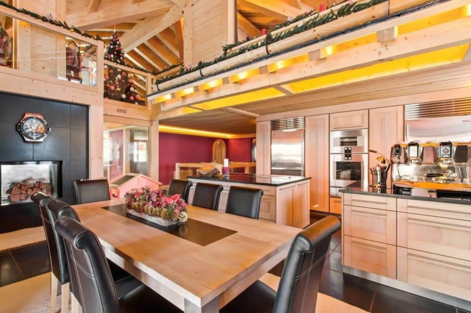 Beautiful Modern Chalet in the Gstaad Region-Kitchen