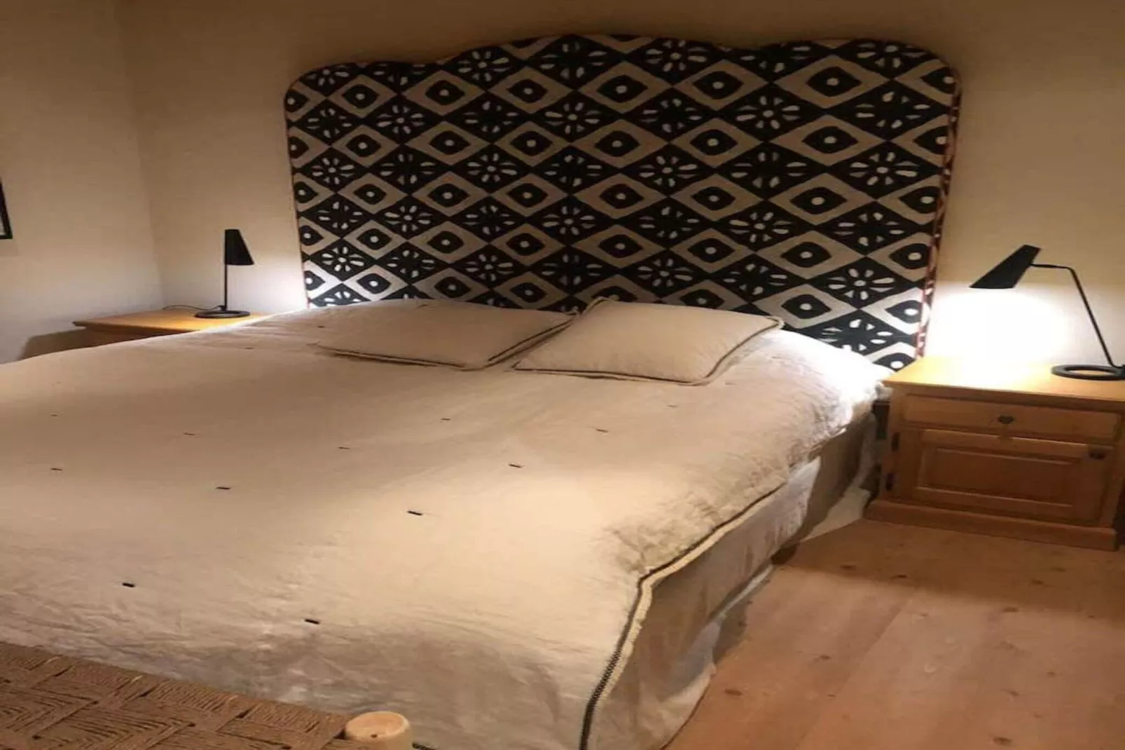 Spa Chalet in Ground Floor Cozy Duplex-Schlafzimmer