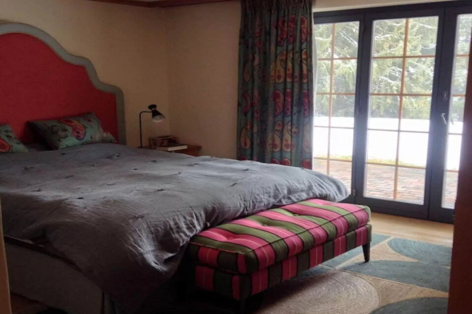 Spa Chalet in Ground Floor Cozy Duplex-Schlafzimmer