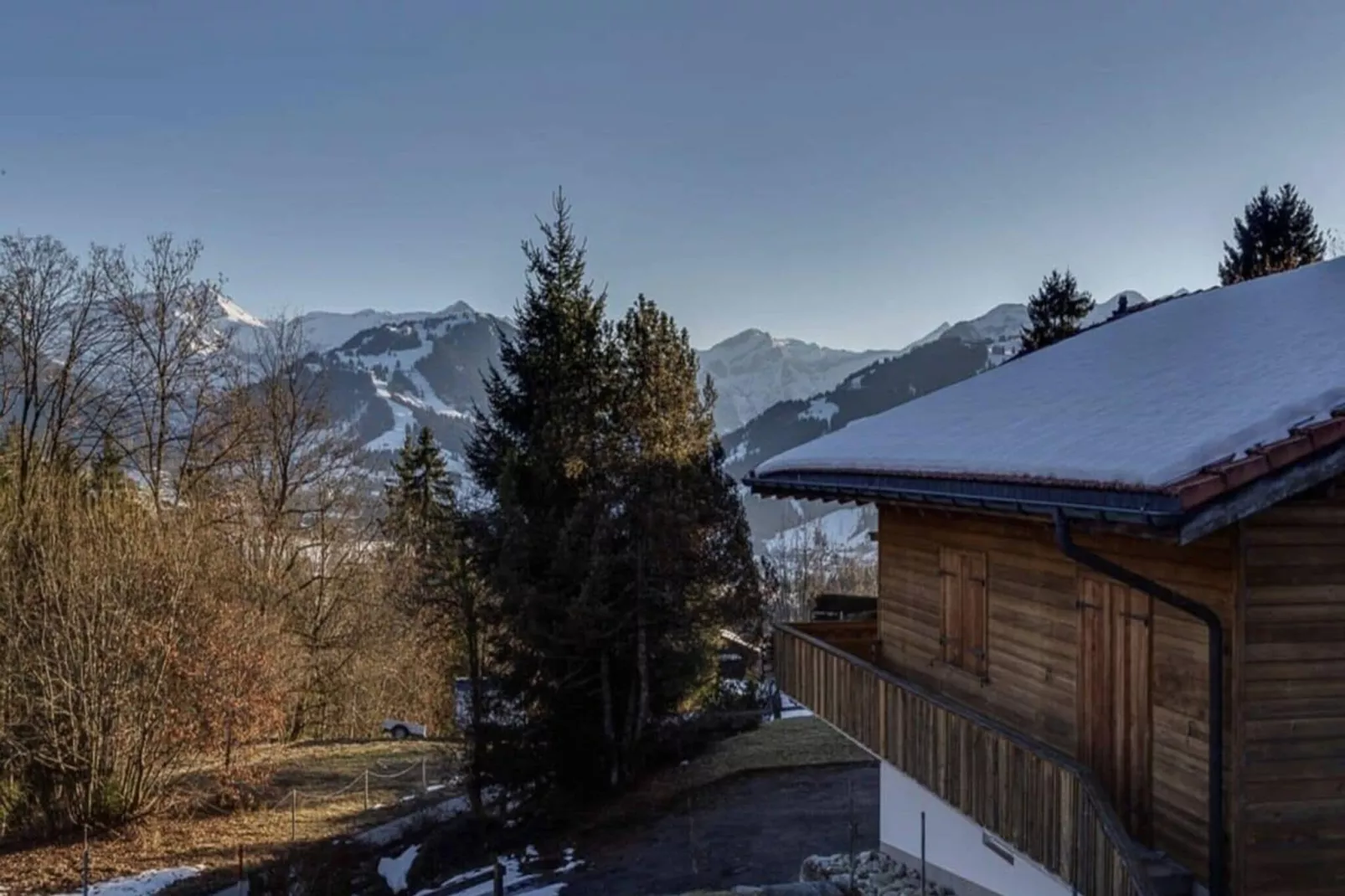 Luxurious Flat with Jacuzzi & Sauna-Aussicht Winter
