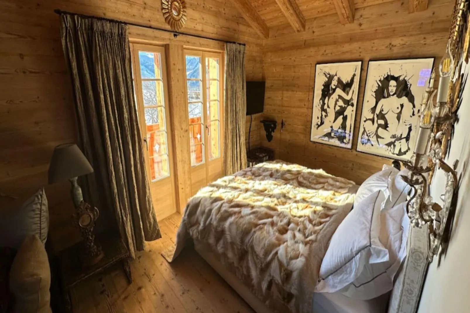Divine Gstaad Chalet In Pure Elegance-Schlafzimmer