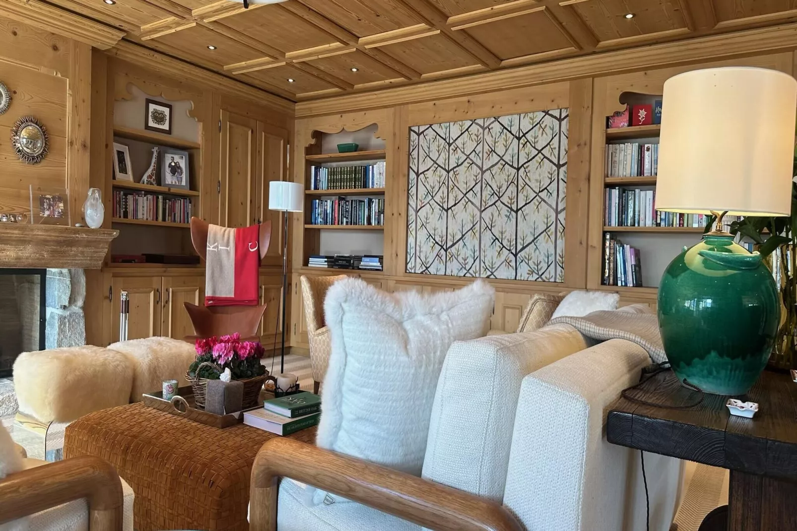 Luxurious Alpine Flat With Hotel Amenities-Living room