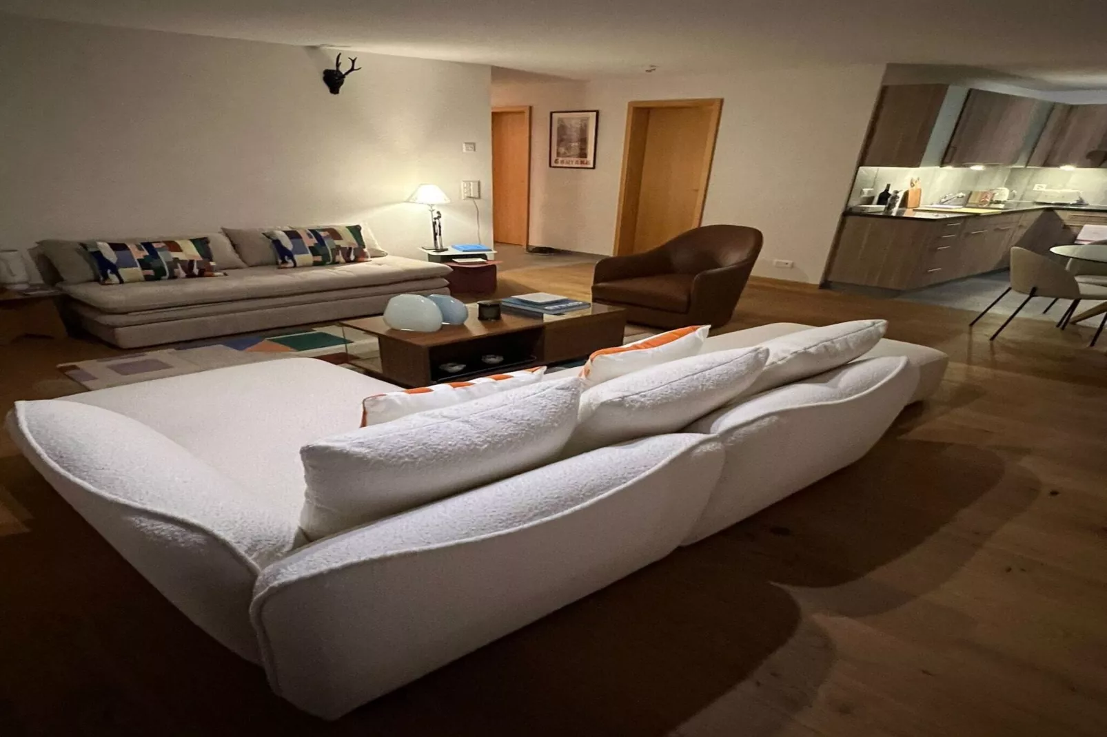 Great apartment close to the romantic Arnen lake-Living room