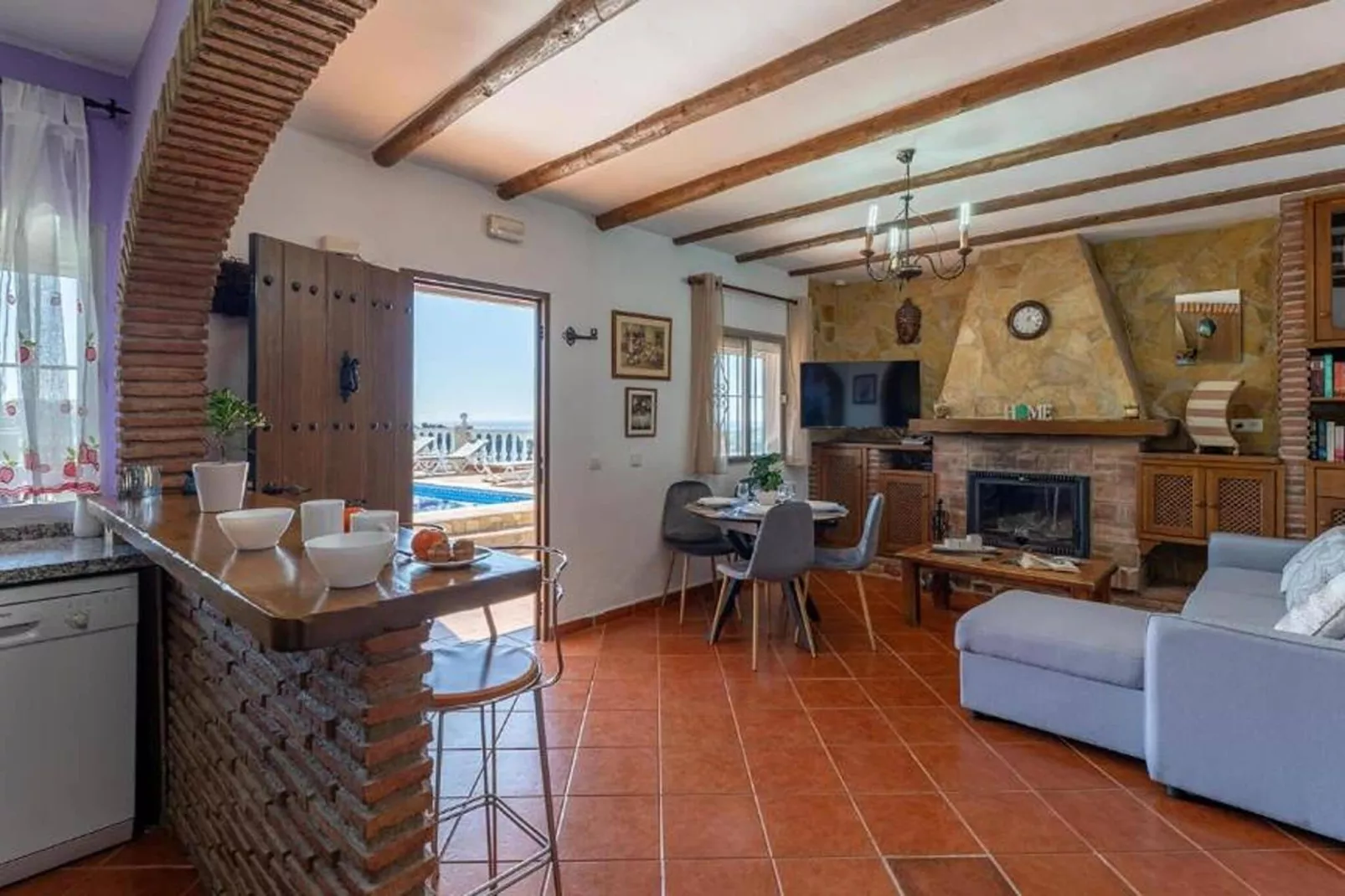 Casa Amparo-Living room