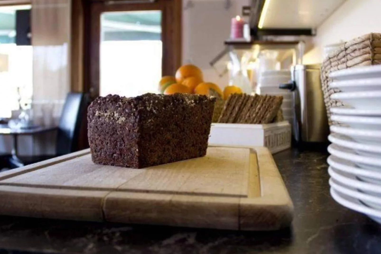 Inviting hotel room with free breakfast-Indoor