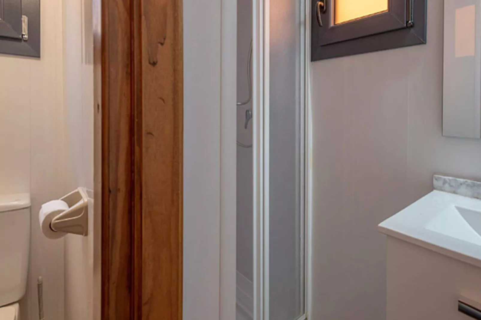 Camping Solmar- Chalet 2000-Salle de bain