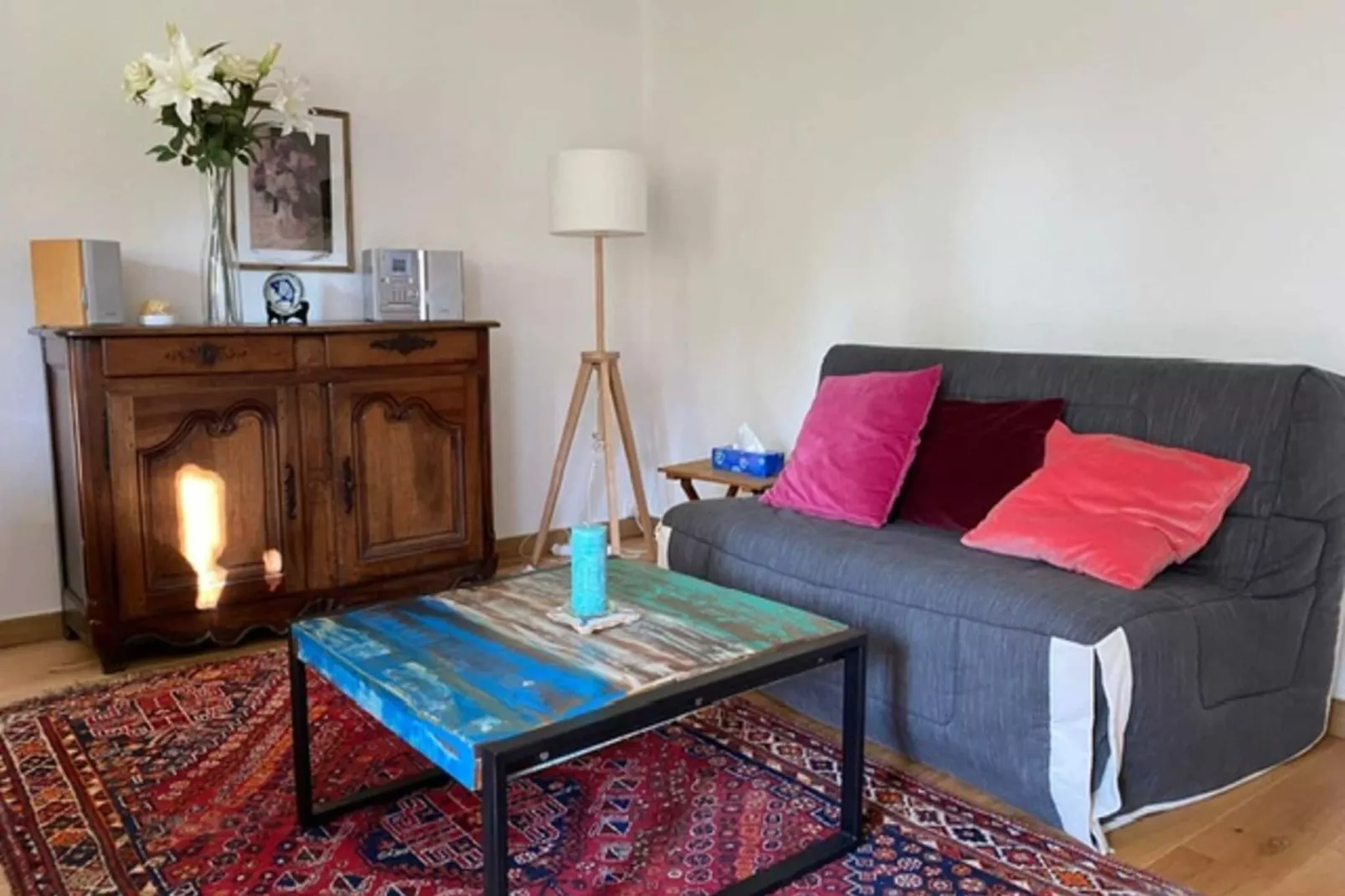 Maison de vacances à Houtteville avec jardin-Salon