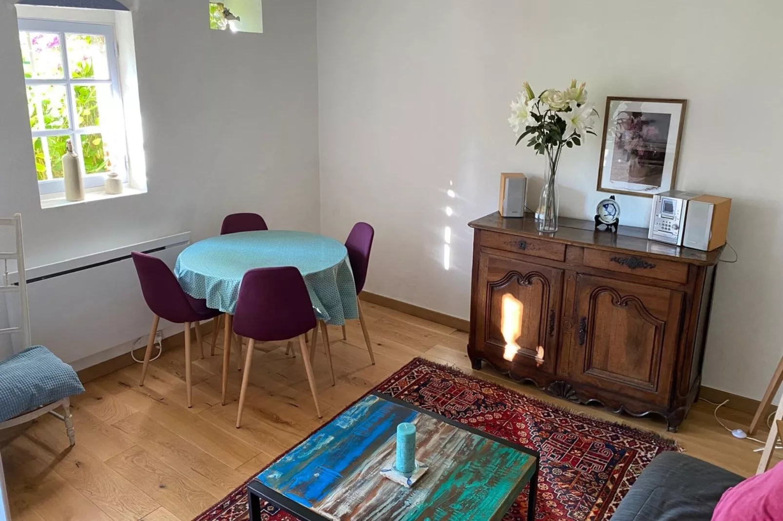 Maison de vacances à Houtteville avec jardin-Salle à manger