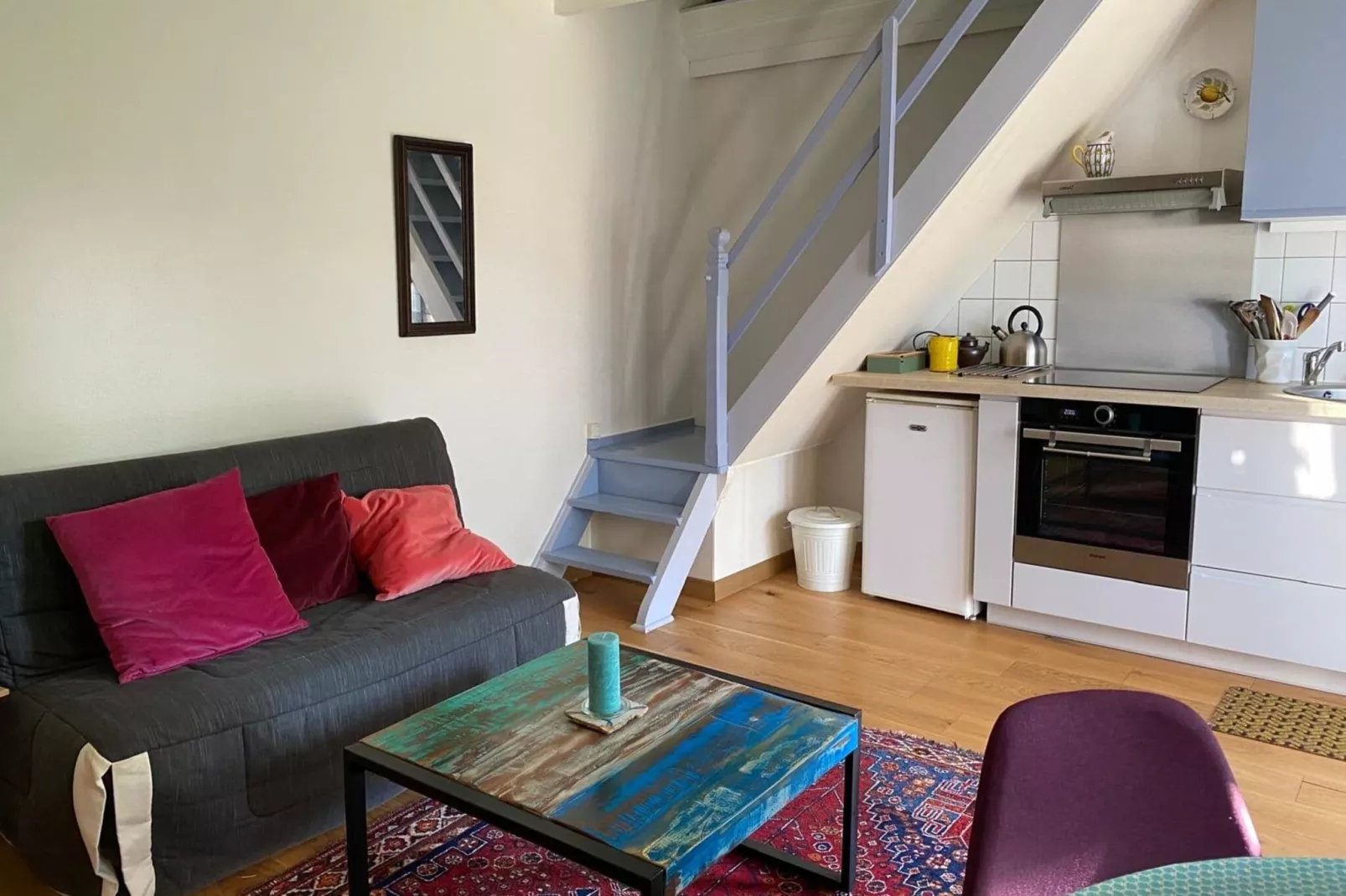 Maison de vacances à Houtteville avec jardin-Salon