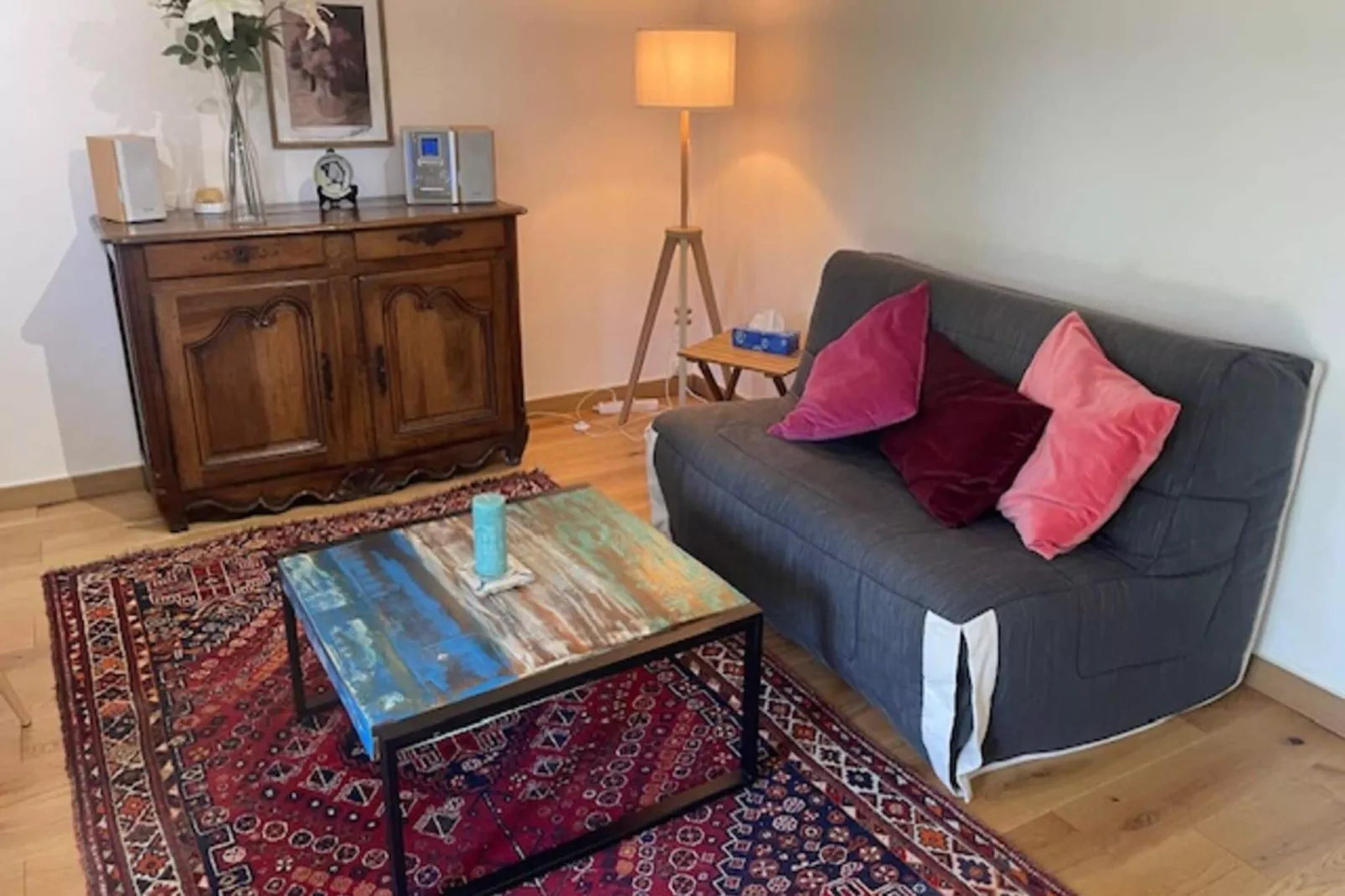 Maison de vacances à Houtteville avec jardin-Salon