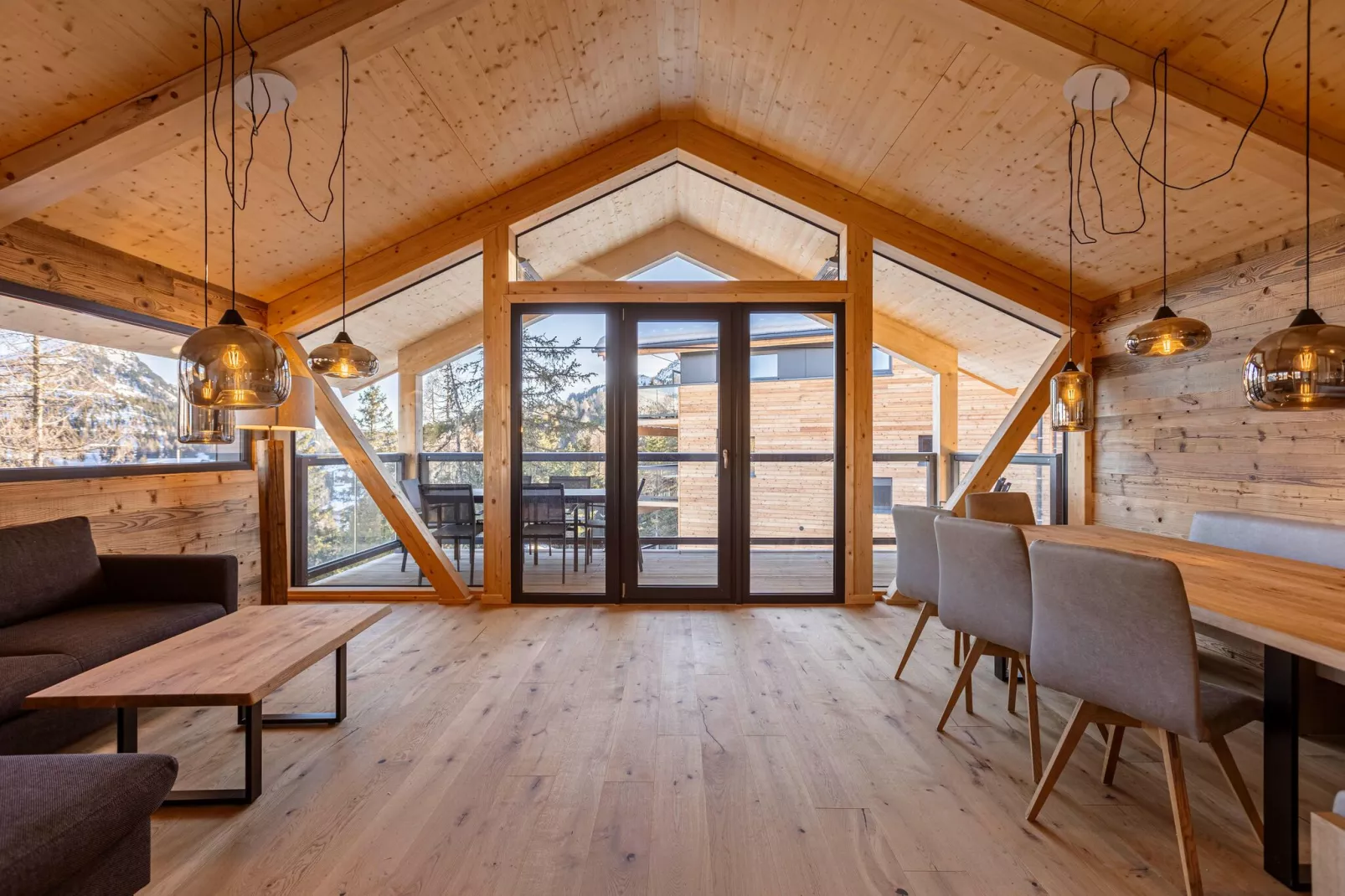 Naturchalets Turracher Höhe 5-Living room