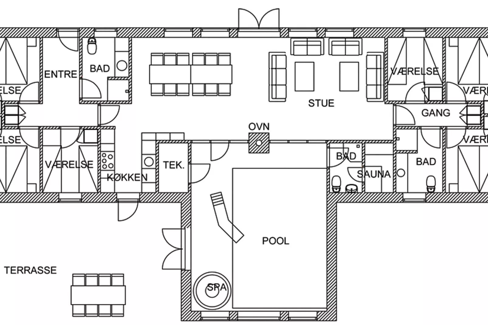 4 Sterne Ferienhaus in Ulfborg-Innen