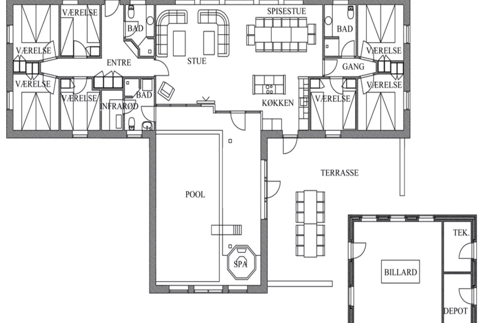 4 etoiles maison de vacances a Ulfborg-Intérieur