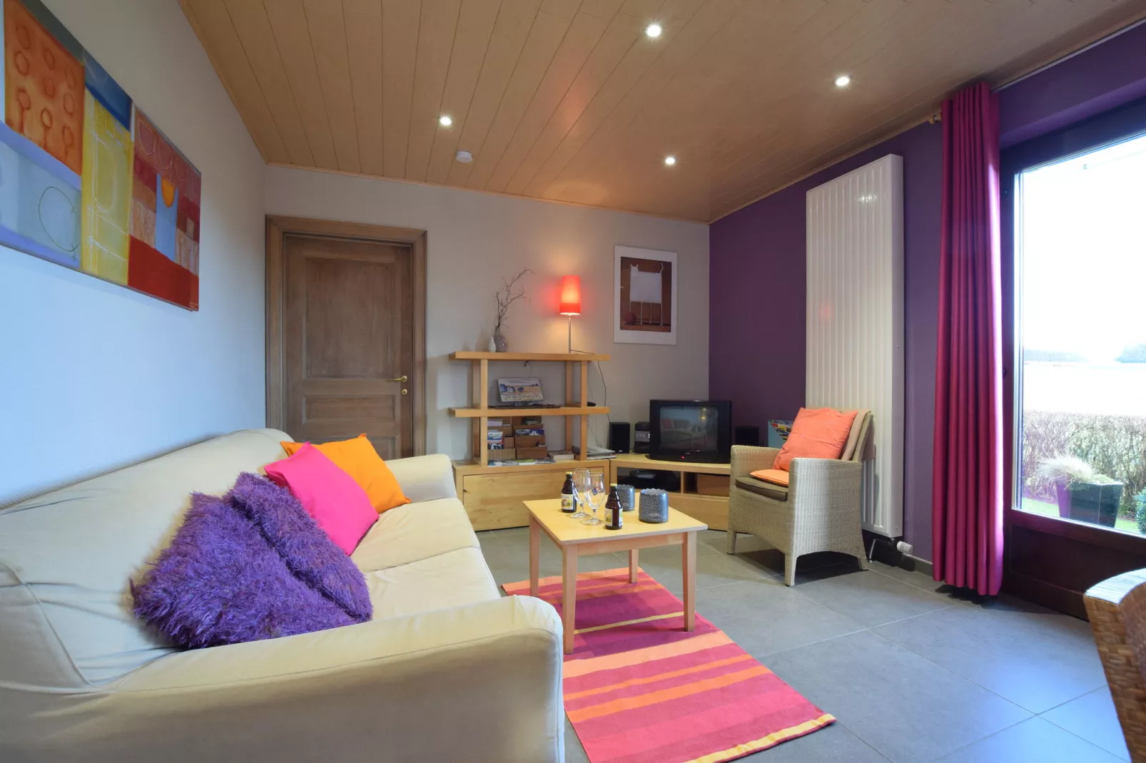 Le Gîte des Grands Prés-Living room