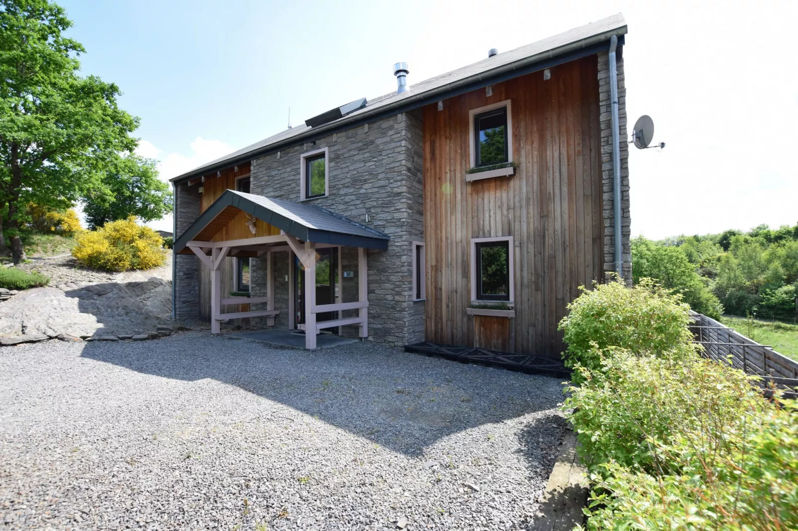 Le Lodge à 8 Brins-Extérieur été