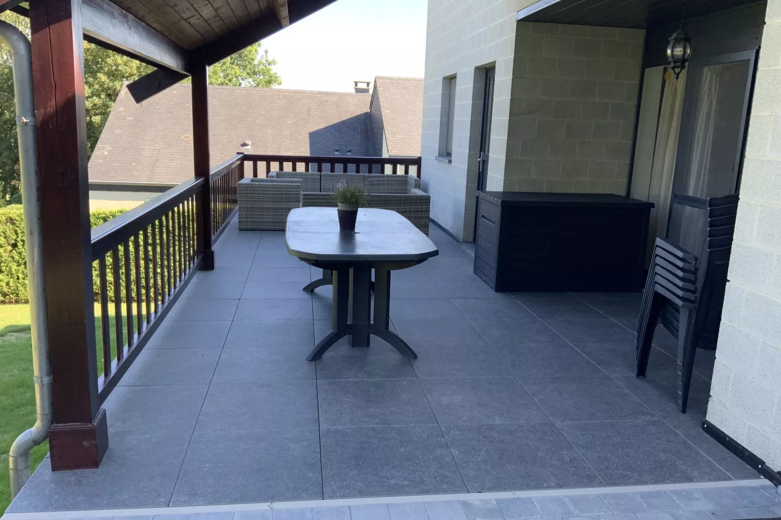 Gite du Courteroye 6 pax-Terrace balcony