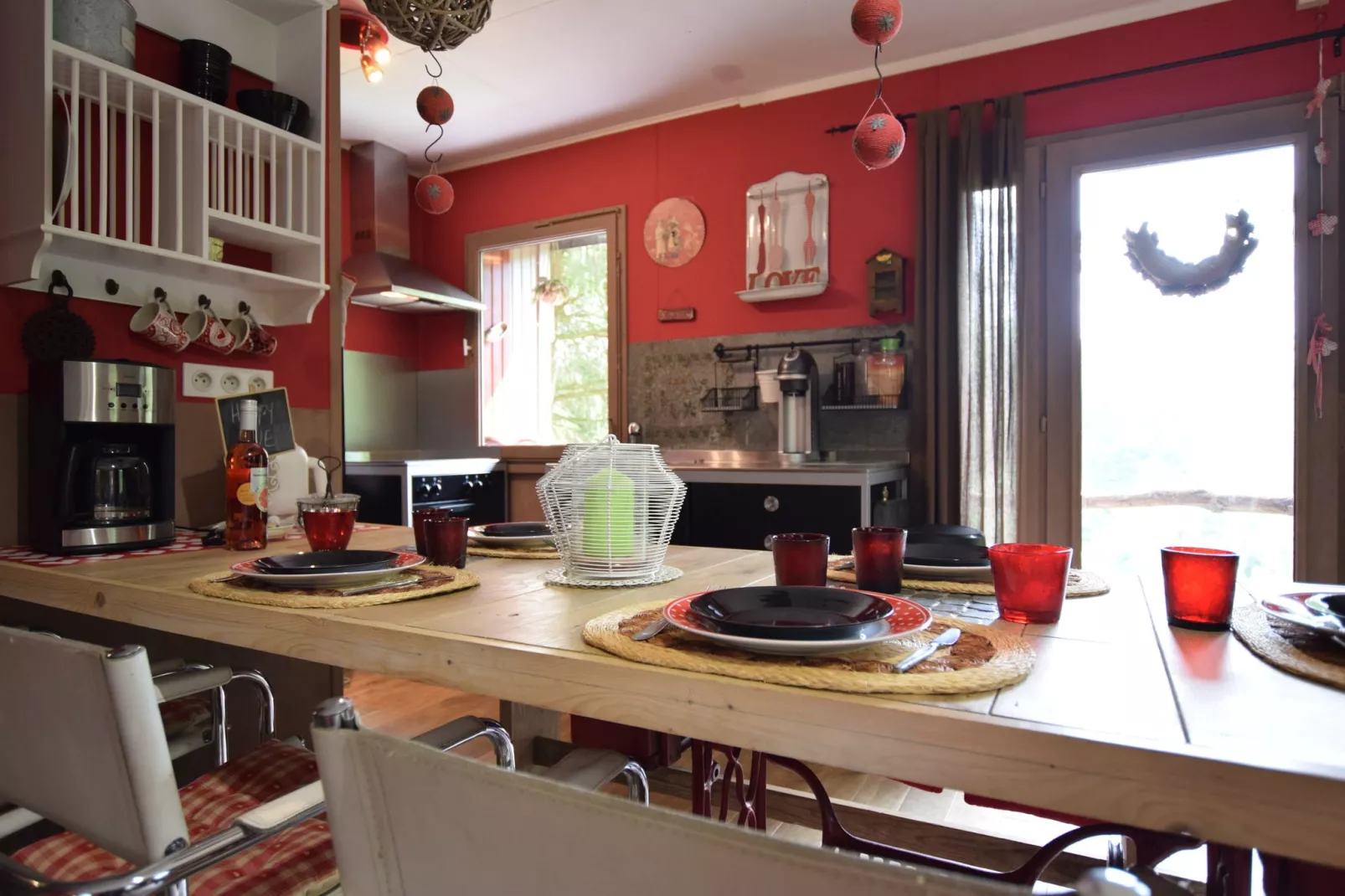 Al Fontain des Flons-Dining room