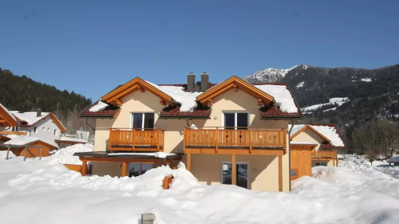 Chalet am Sonnenpiste-Exterior winter