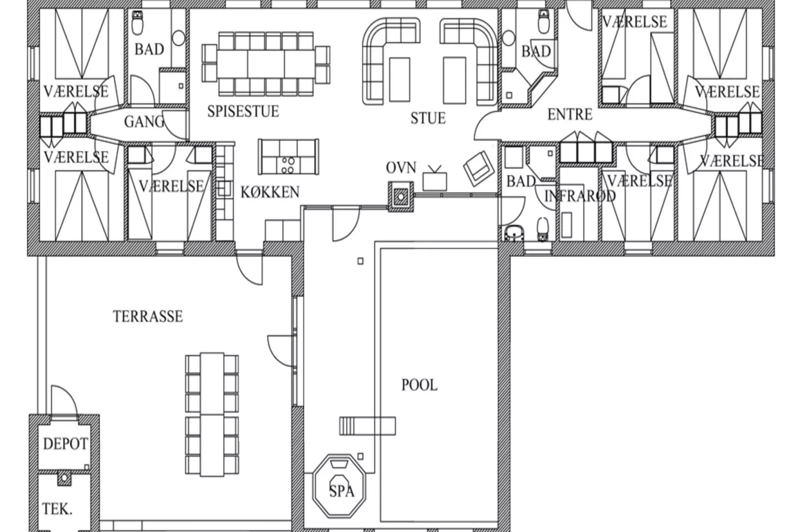 4 Sterne Ferienhaus in Ulfborg-Innen