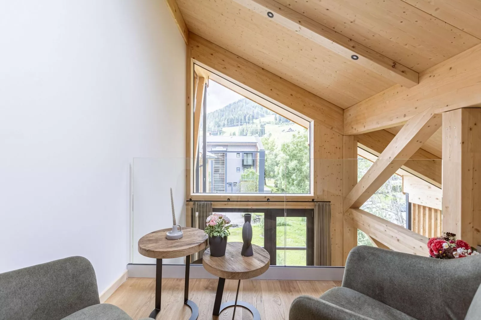 Kreischberg Pool Villen 2b-Living room