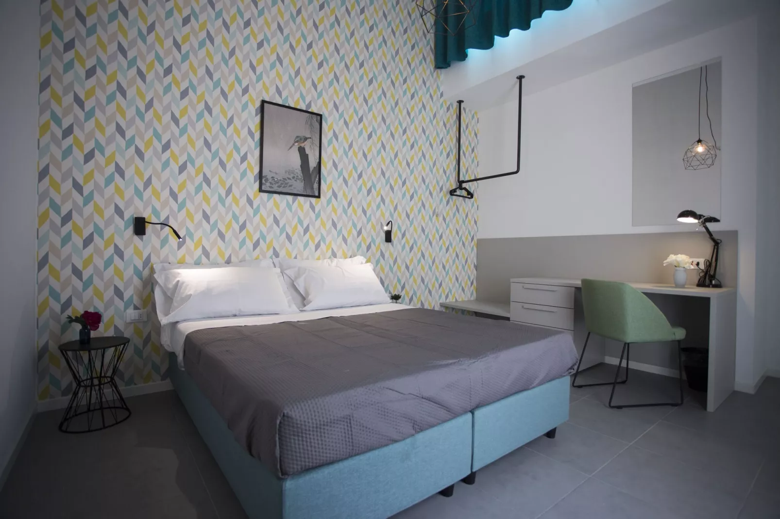 Sisan Family Resort Cisano di Bardolino - App 6 pax-Bedroom