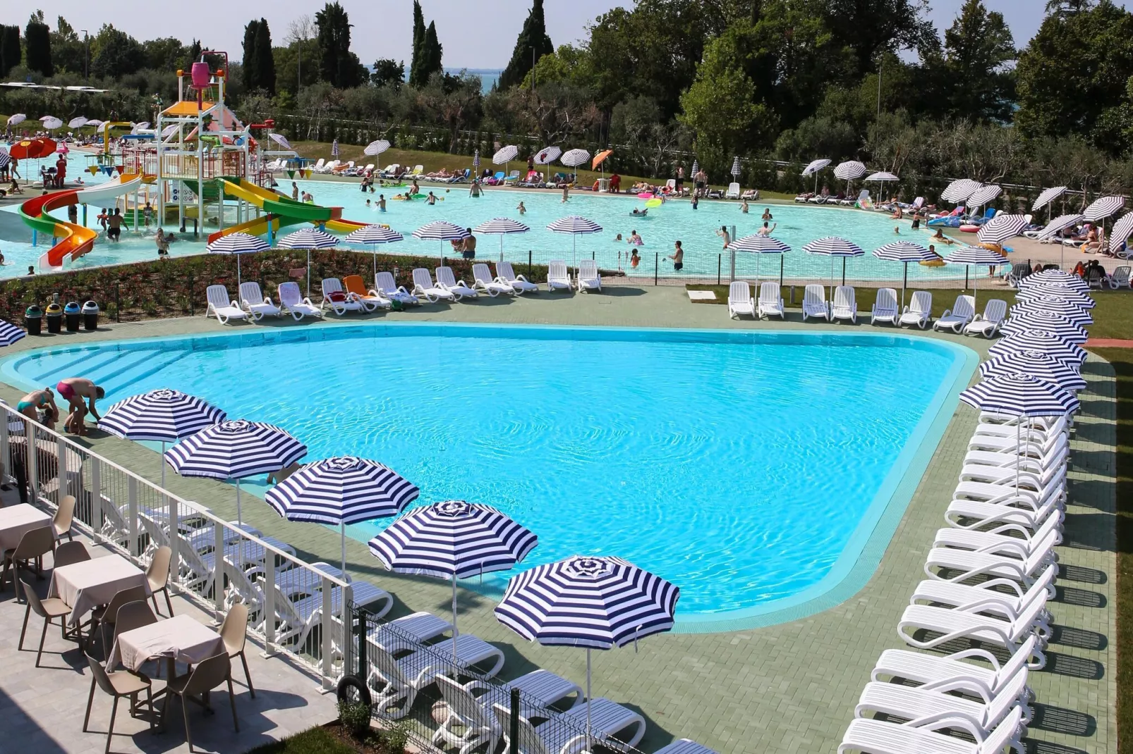 Sisan Family Resort Cisano di Bardolino - App 6 pax-Pool