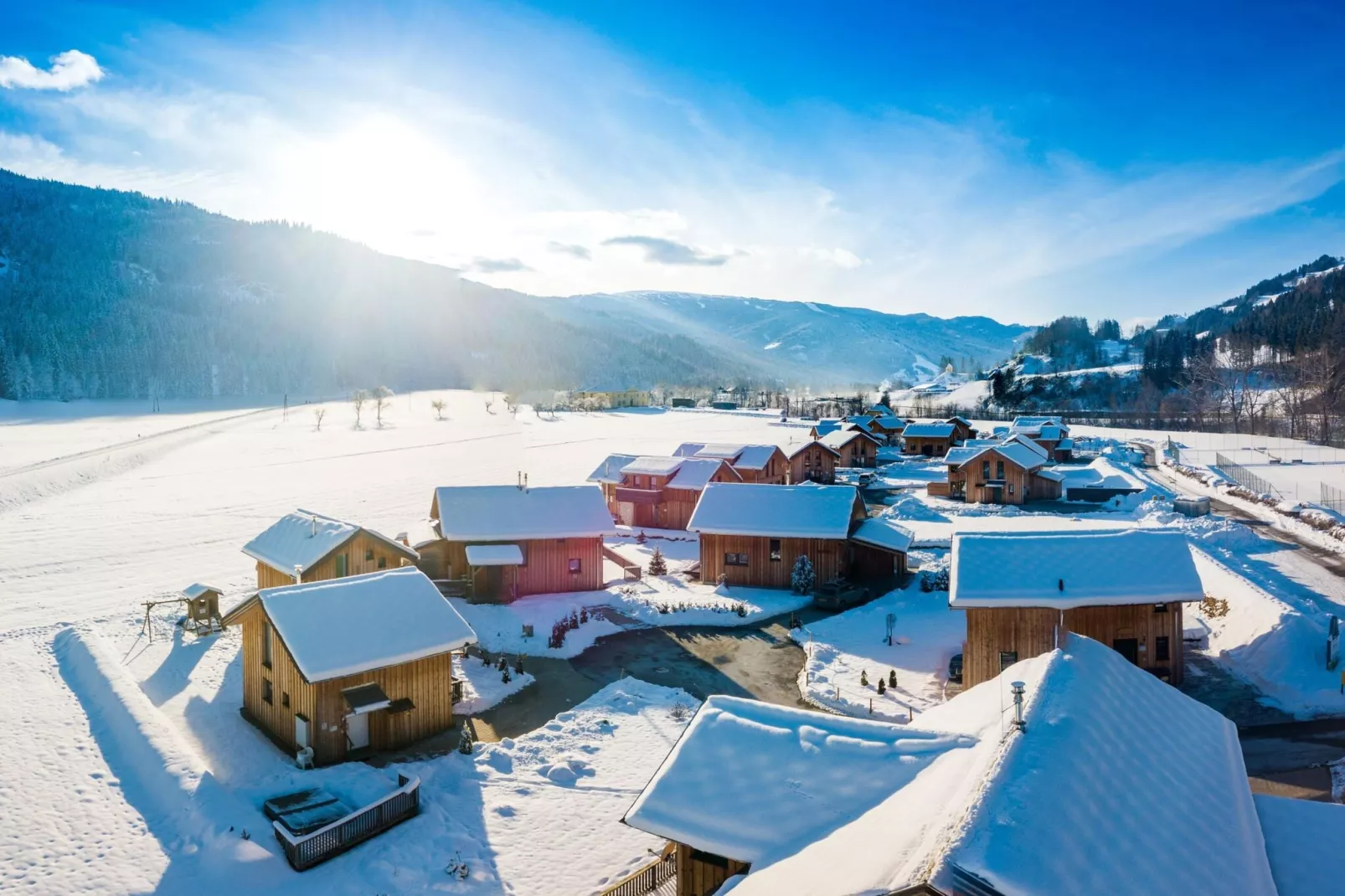 Feriendorf Murau 14-Area winter 1km