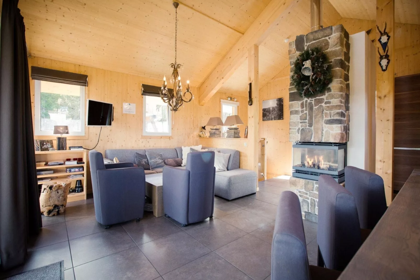 Alpenpark Turrach 6-Living room