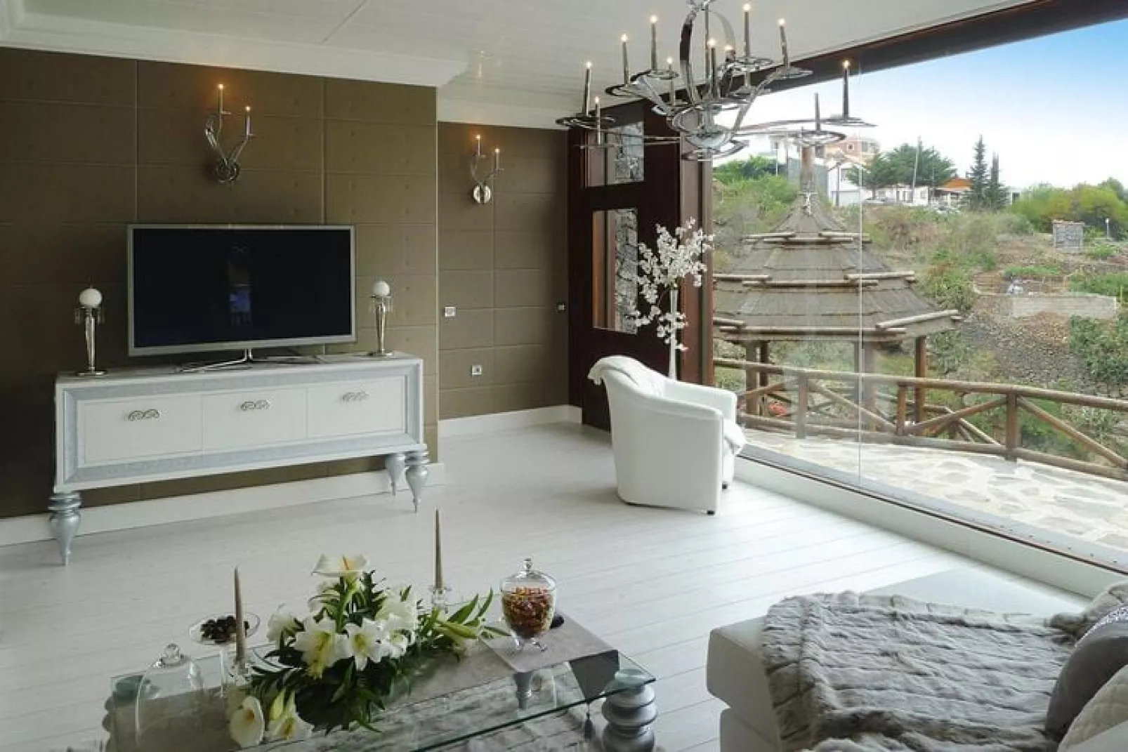 Torre del Sol / 4 personas-Living room