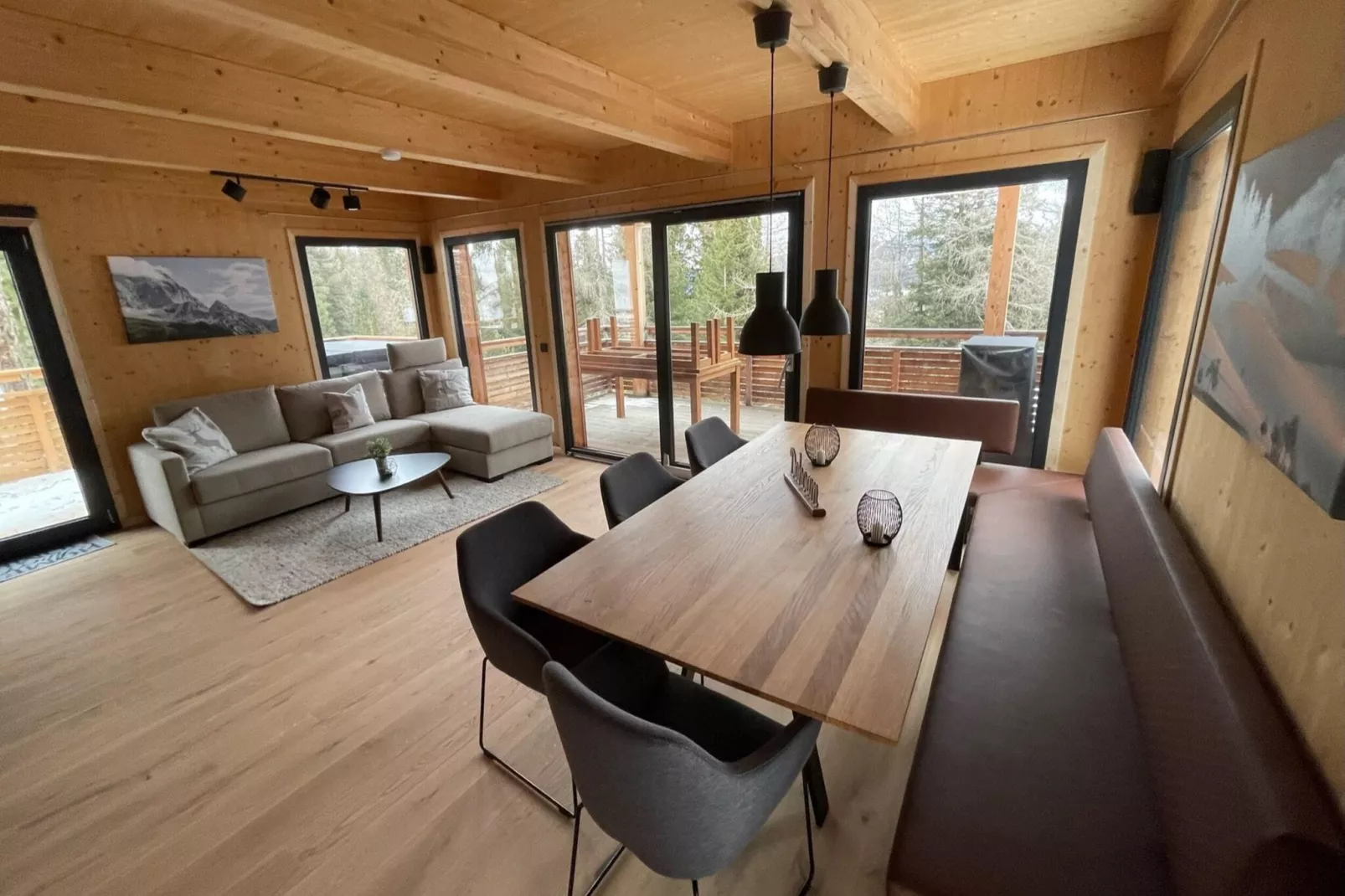 Alpenpark Turrach 14-Dining room