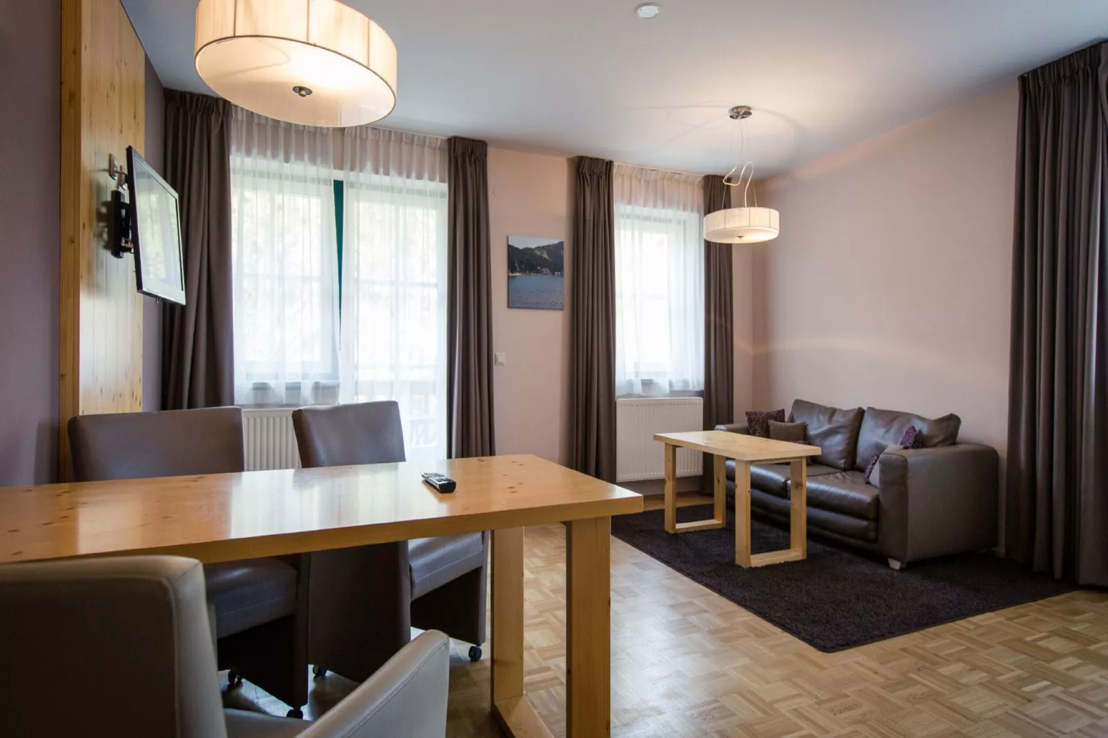 Alpenpark Turrach App3-Living room