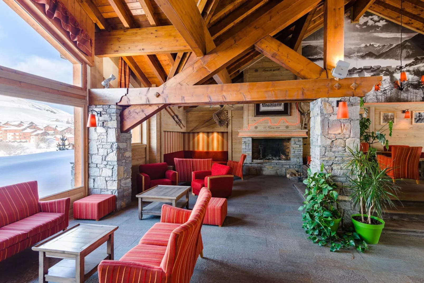 Résidence L'Écrin des Sybelles 4-Reception hall