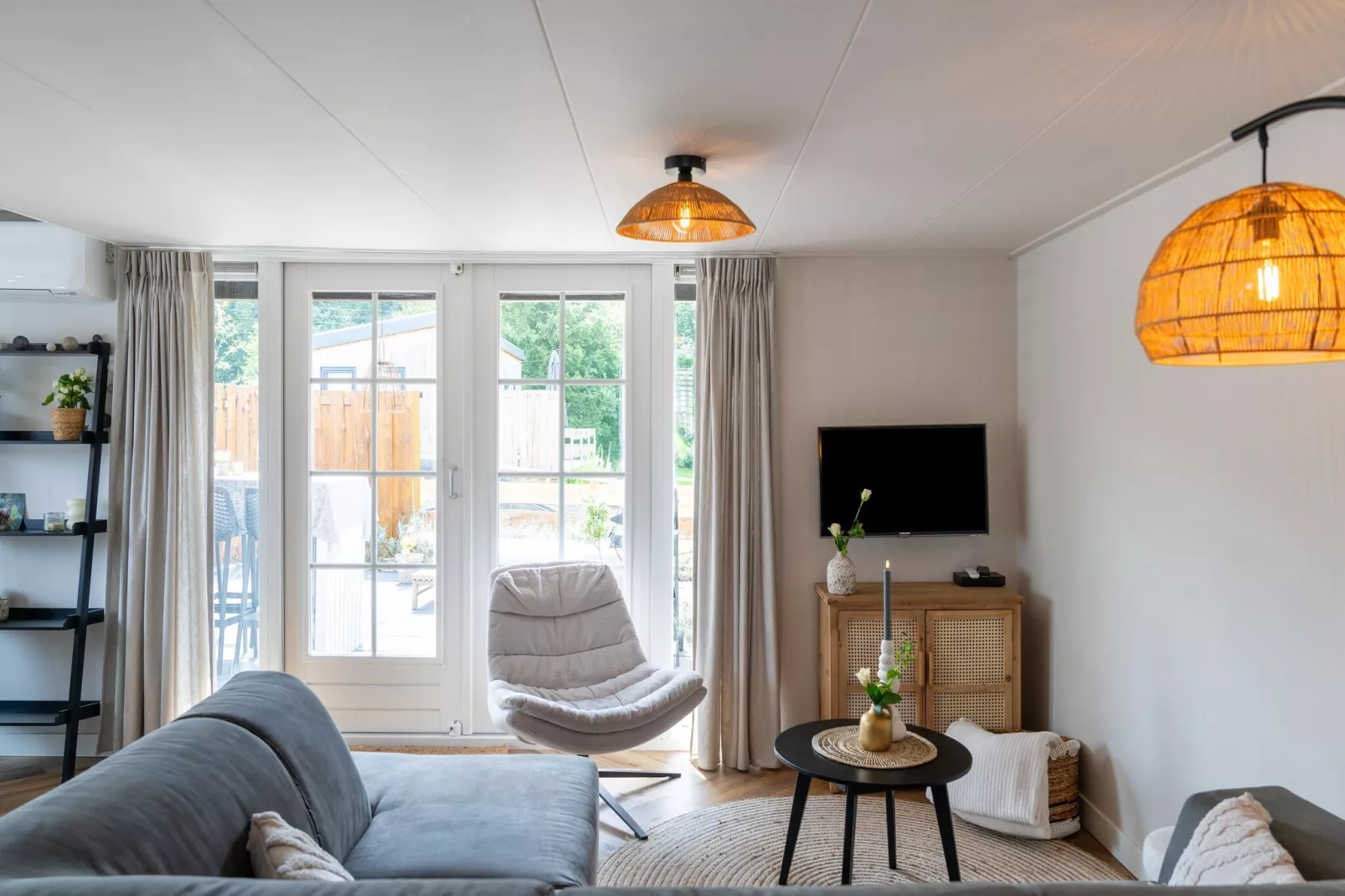Luxe vakantiehuis Veluwe met Wellness-Living room