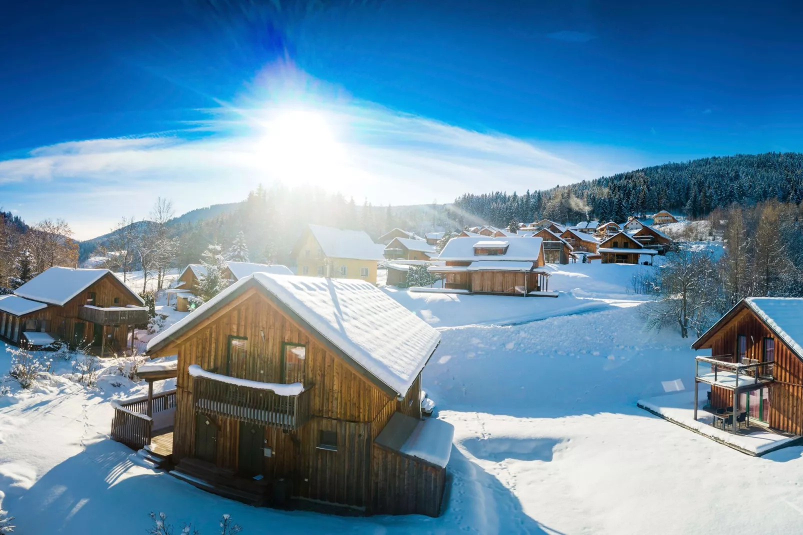 Almdorf Stadl 160-Area winter 1km