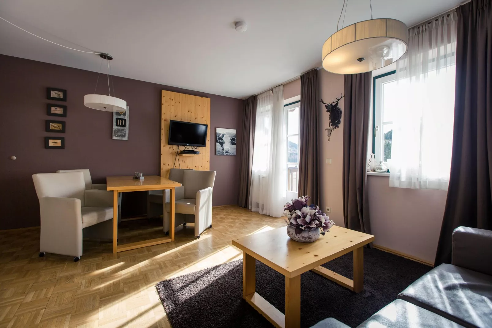 Alpenpark Turrach 5-Living room
