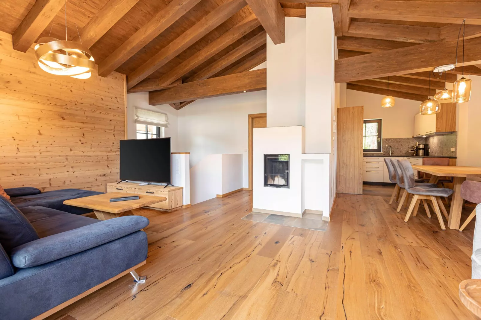 Turrach Lodges 1-Living room