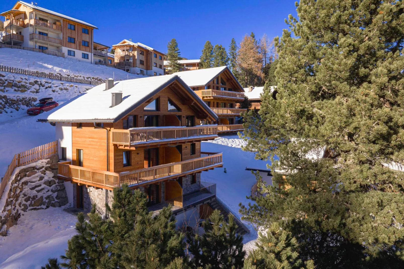 Turrach Lodges 1-Exterior winter