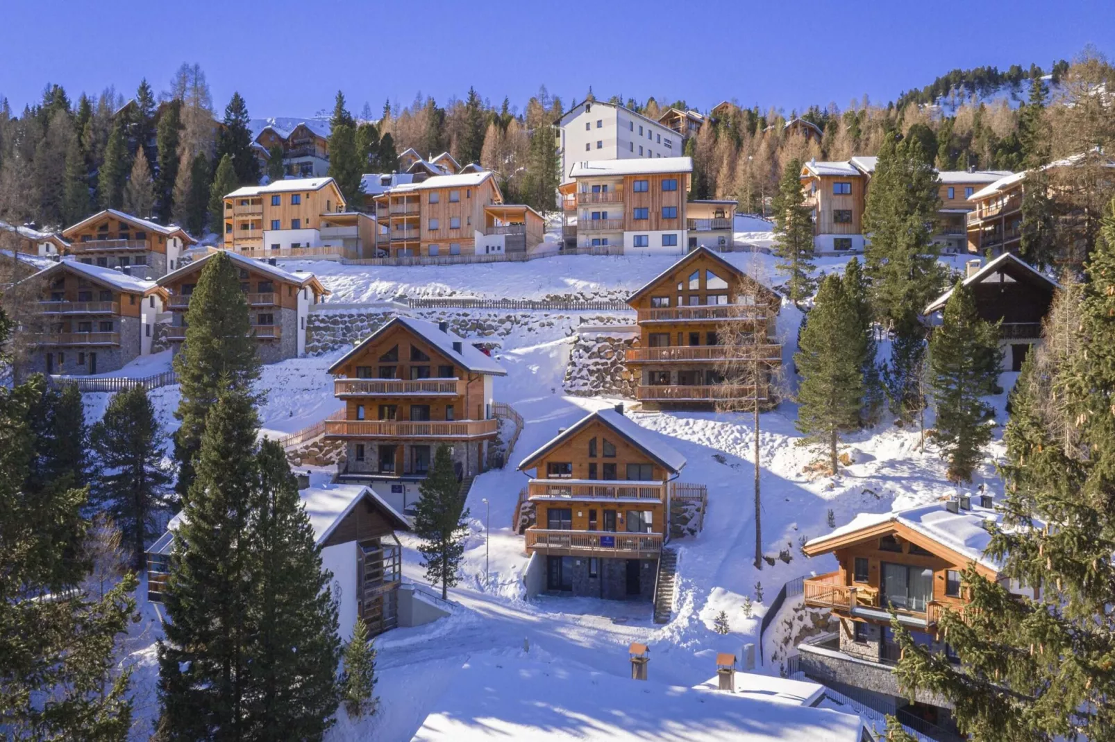 Turrach Lodges 3-Area winter 1km