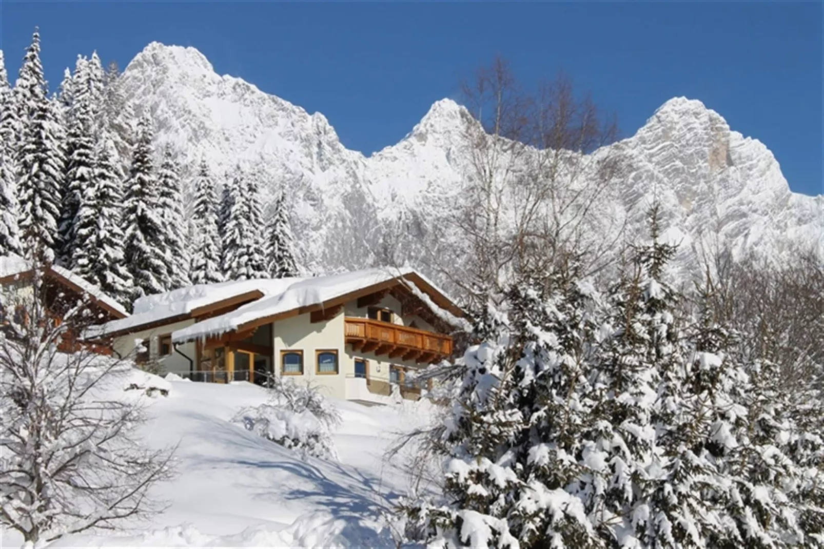Ferienhaus Dachsteinheim-Garden winter