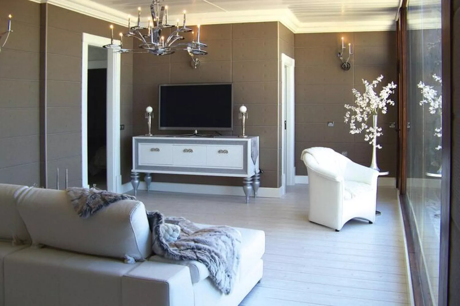 Torre del Sol / 4 personas-Living room