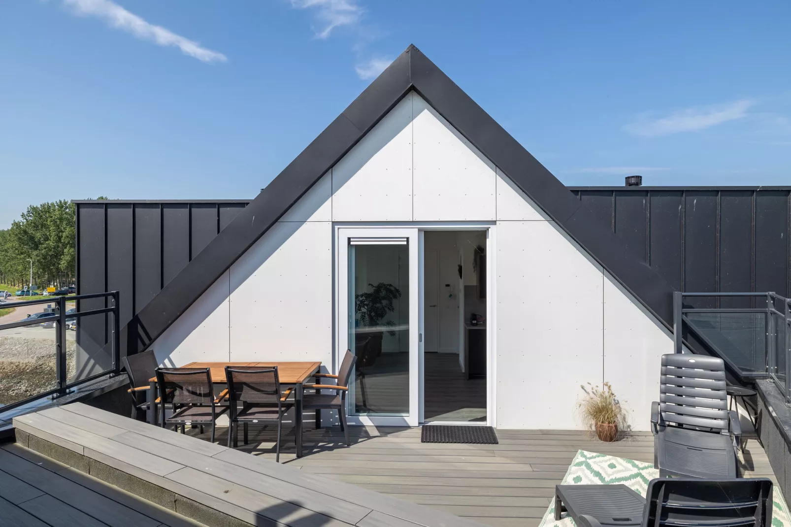 Luxe appartement Vista Maris - Havenweg 8-40  Sint-Annaland Oosterschelde-Balcon-terrasse