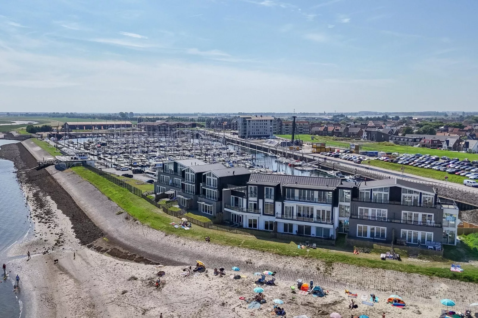 Luxe appartement Vista Maris - Havenweg 8-40  Sint-Annaland Oosterschelde-Extérieur été
