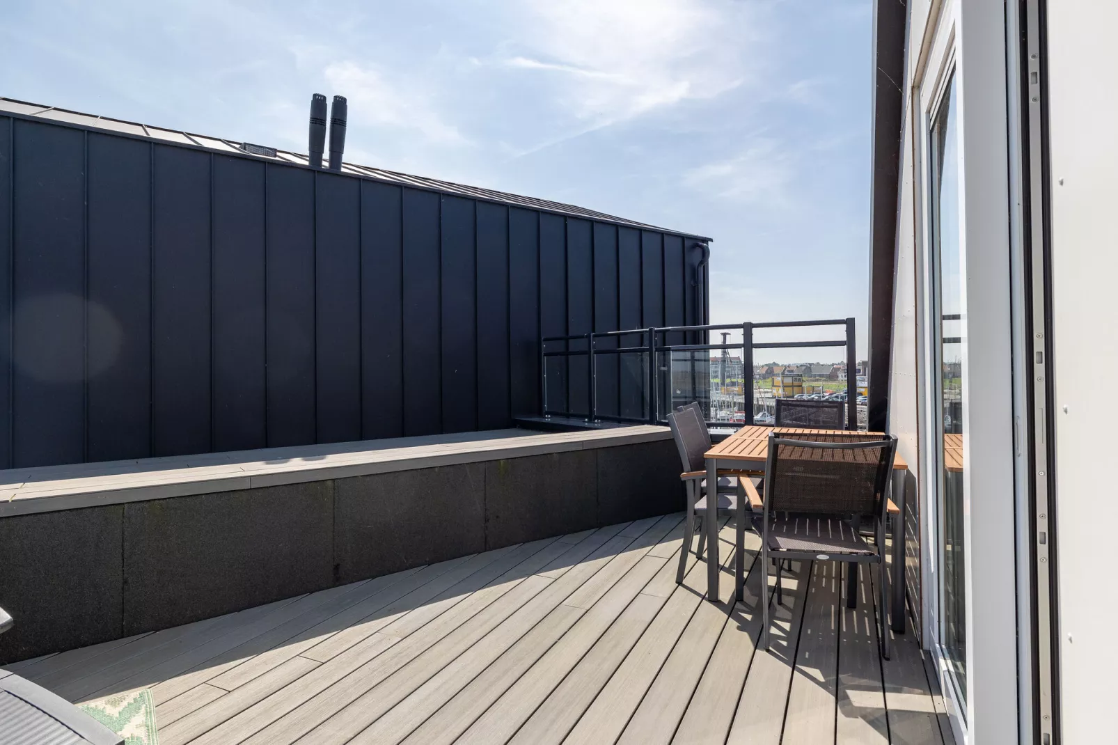 Luxe appartement Vista Maris - Havenweg 8-40  Sint-Annaland Oosterschelde-Balcon-terrasse