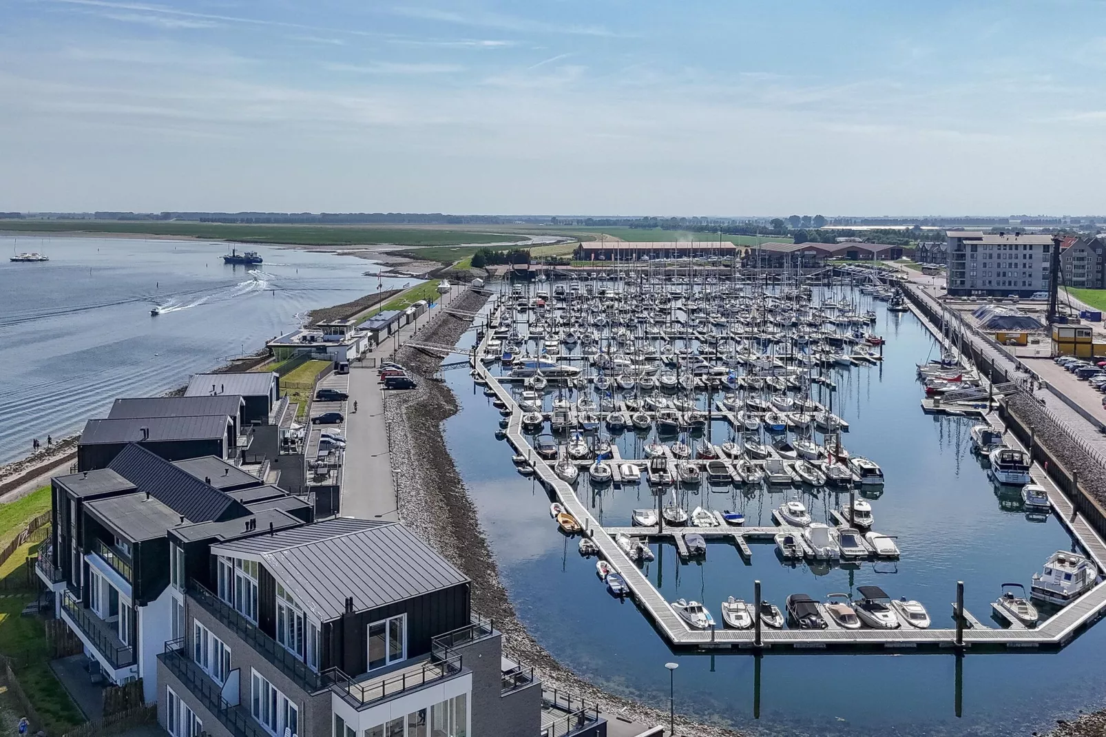 Luxe appartement Vista Maris - Havenweg 8-46  Sint-Annaland Oosterschelde-Extérieur été