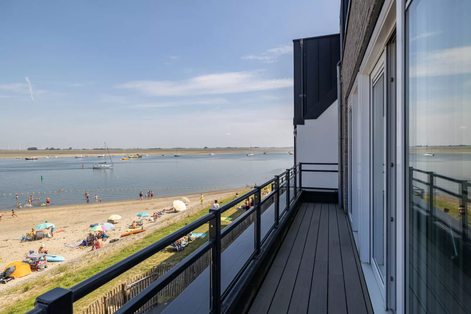 Luxe appartement Vista Maris - Havenweg 8-46  Sint-Annaland Oosterschelde-Vue d'été