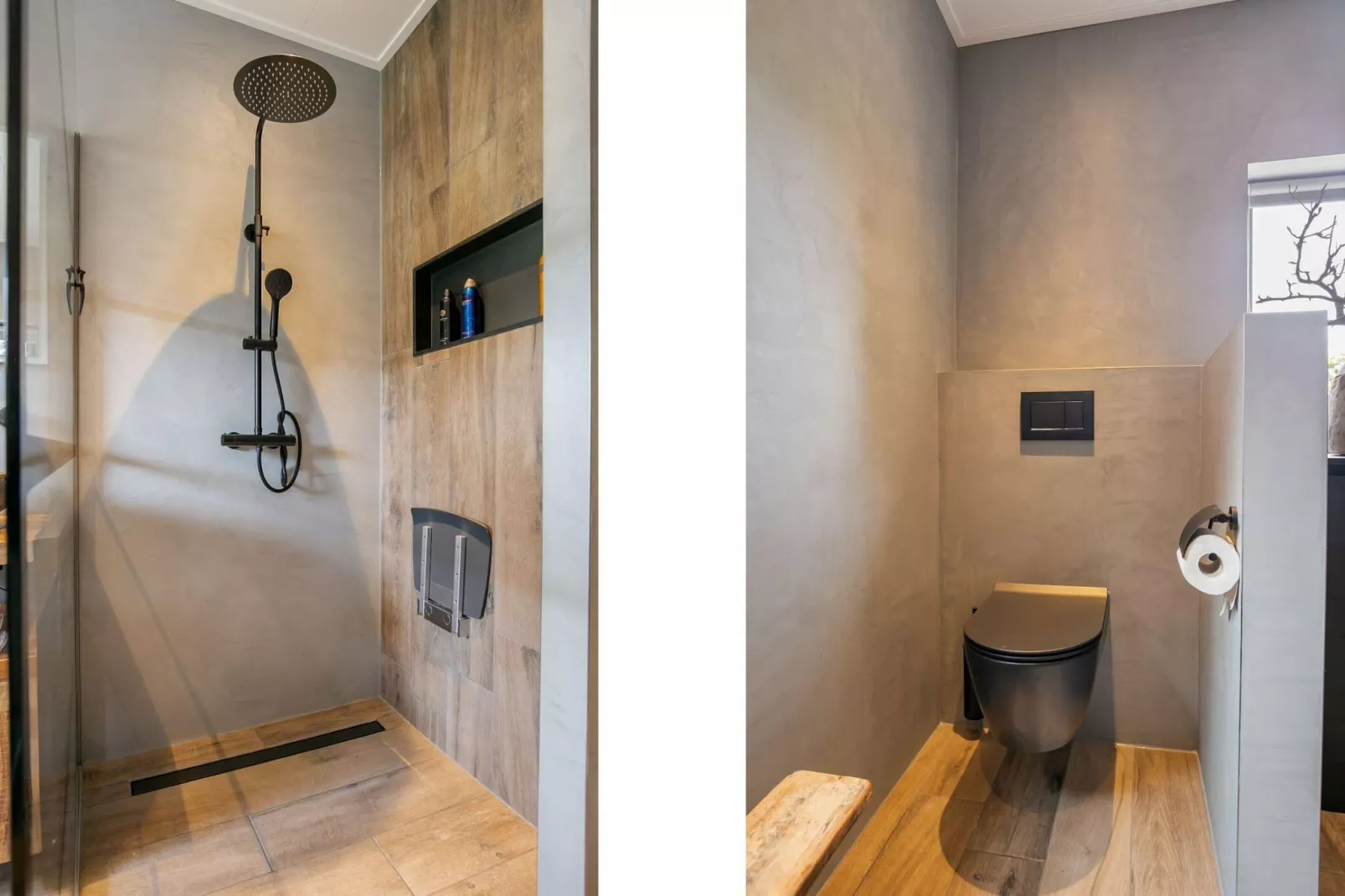 10-14 pax holiday home with seperated appartments and gardens-Bathroom