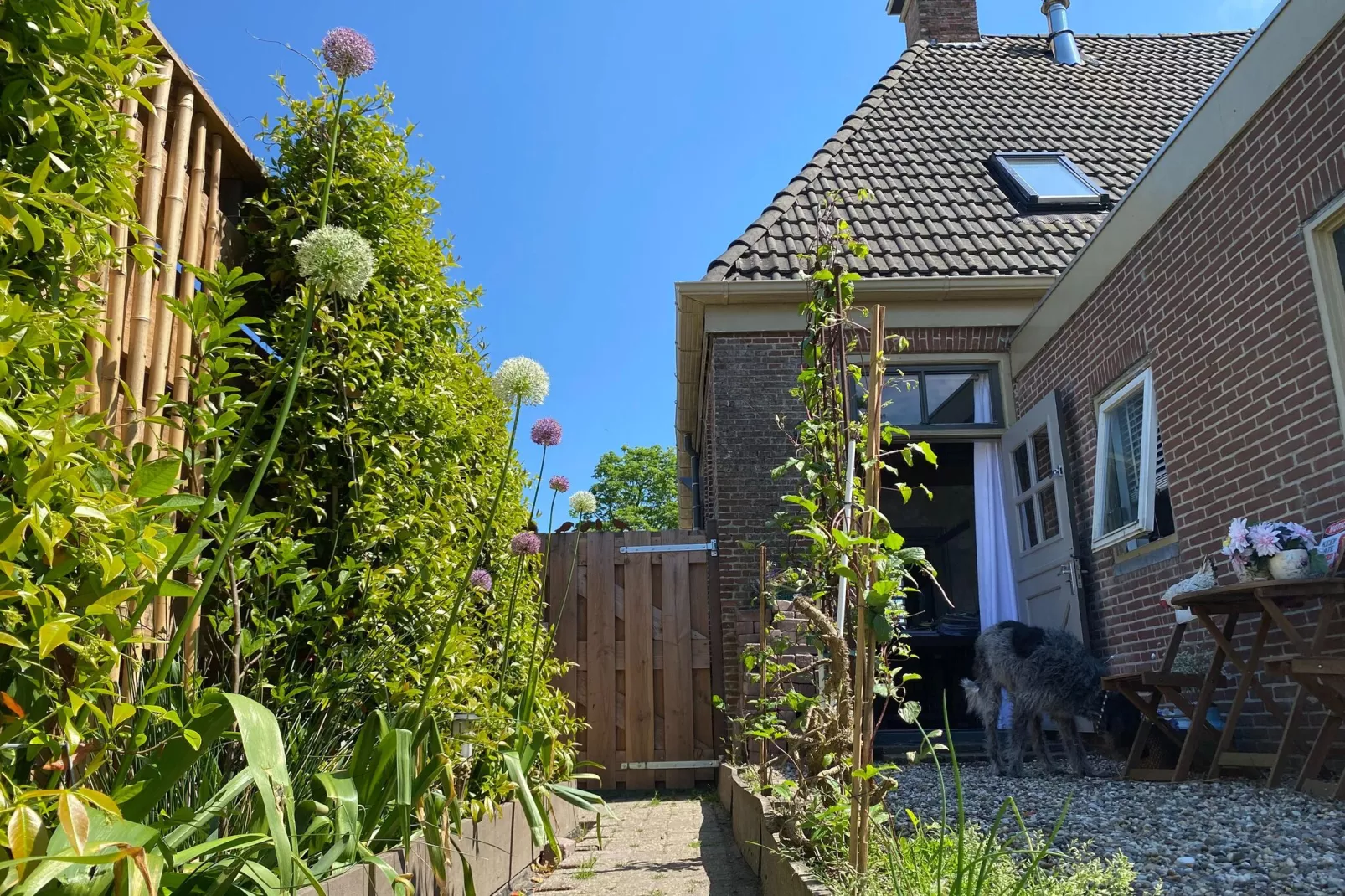 10-14 pax holiday home with seperated appartments and gardens-Gardens summer