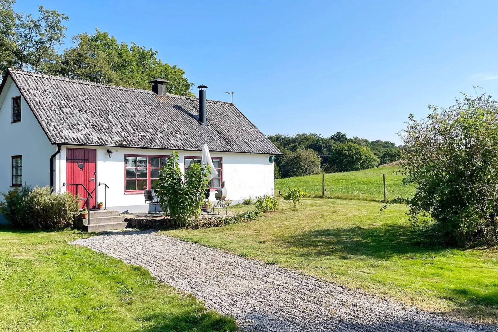 Bright holiday home in Vollsjö-By Traum