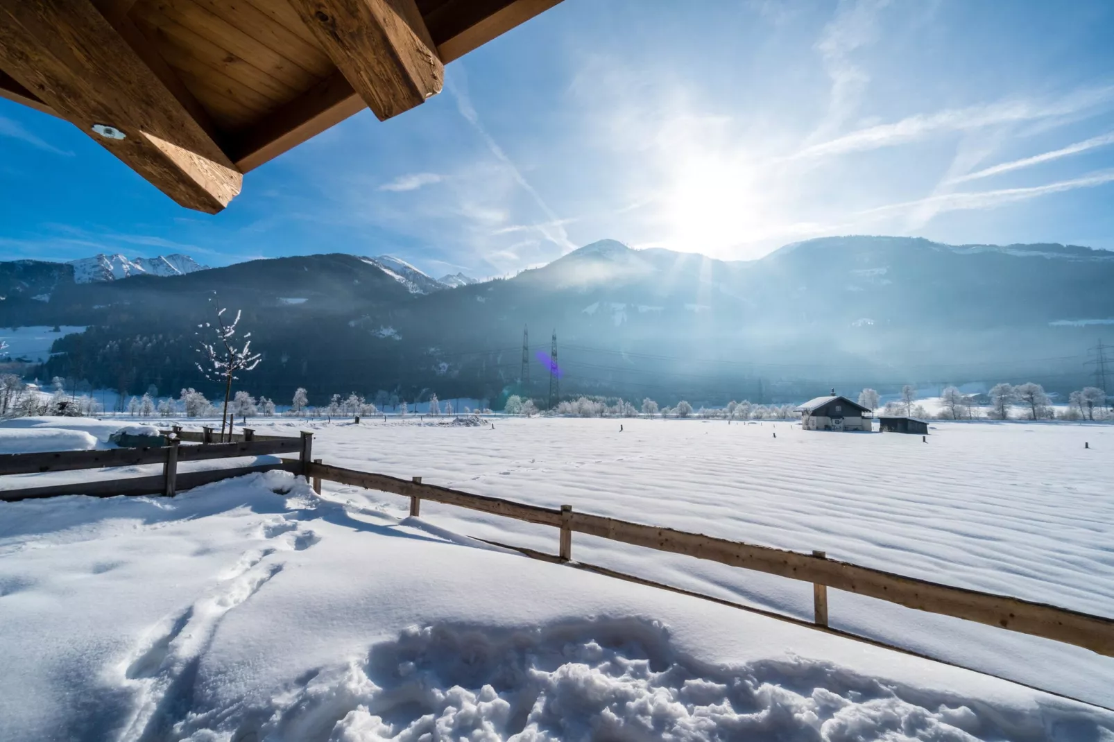 Stone Mountain Lodge-View winter