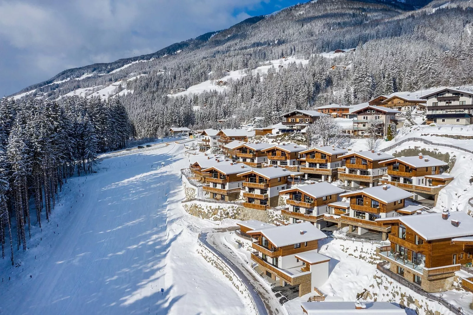 Nationalpark Chalet Seespitze-Extérieur hiver